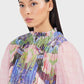 Art De La Nature Smock Blouse - Pink