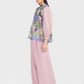Art De La Nature Smock Blouse - Pink