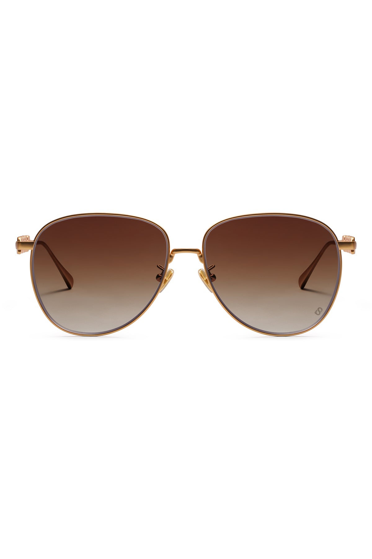 Audrey Sunglasses - Gradient Brown