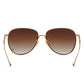 Audrey Sunglasses - Gradient Brown