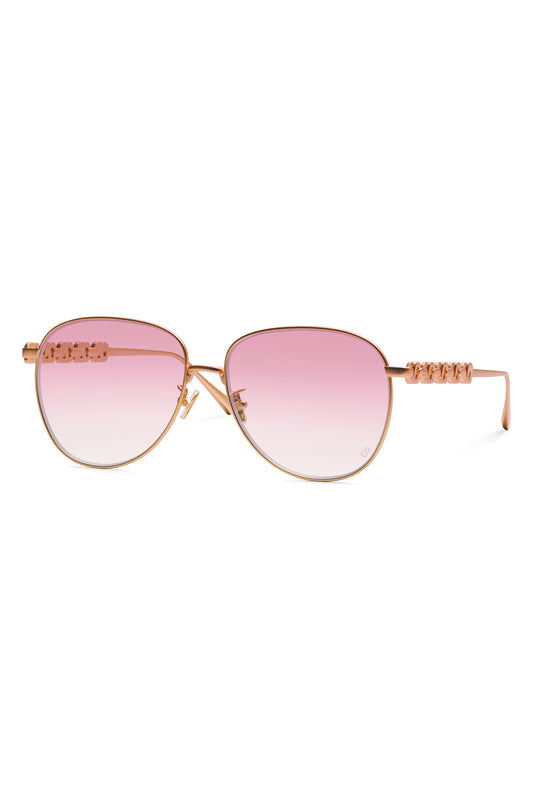 Audrey Sunglasses - Gradient Pink