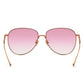 Audrey Sunglasses - Gradient Pink