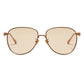 Audrey Sunglasses - Light Brown