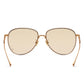 Audrey Sunglasses - Light Brown