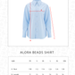 Alora Beads Shirt - Blue