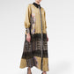 Blooming Eid Lace Dress - Marigold