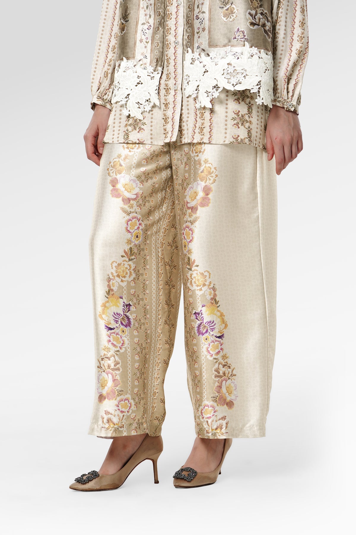Blooming Eid Pants - Daisy