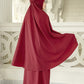 Capsule Prayer Robe - Maroon