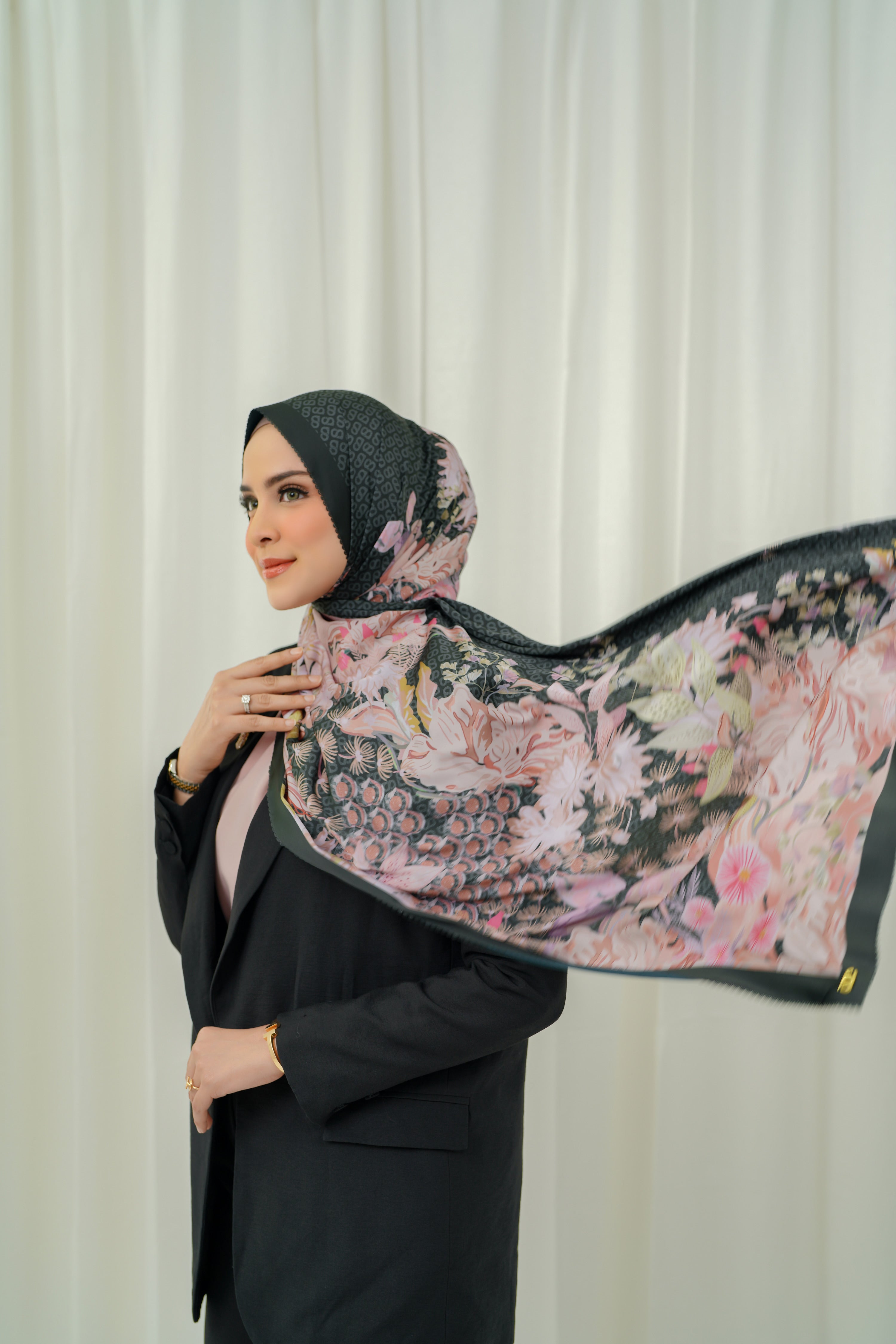 Satin Shawl