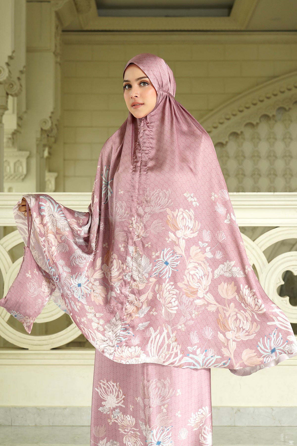 9590002319672-Hermosa Prayer Robe - Dahlia