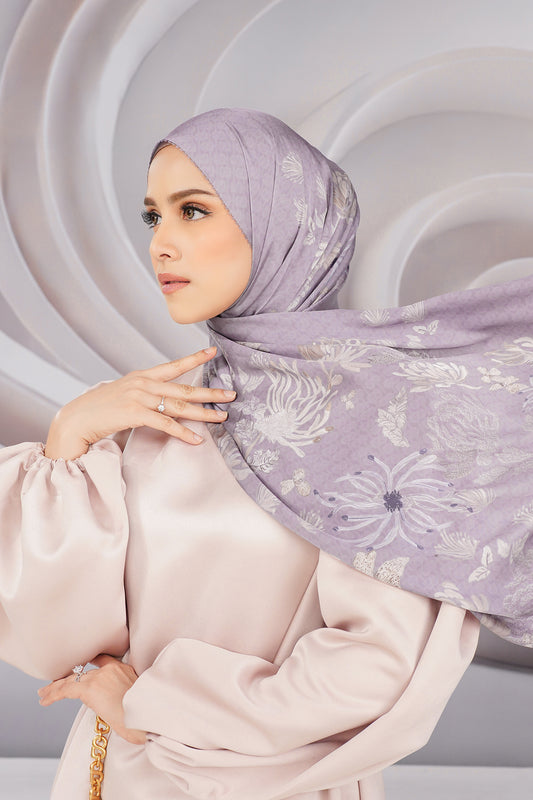 9587582796088-Hermosa Satin Shawl - Cloves