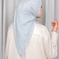 Ikat Voile Square - Gray Dawn