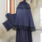 Lavish Prayer Robe - Dark Sapphire