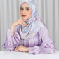 Misool Satin Shawl - Anemone