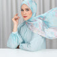 Misool Satin Shawl - Lagoon