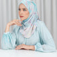 Misool Satin Shawl - Lagoon