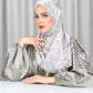 Misool Satin Shawl - Sea Salt