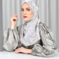 Misool Satin Shawl - Sea Salt