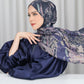 Misool Satin Shawl - Sea Slug