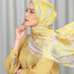 Misool Satin Shawl - Sun