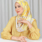 Misool Satin Shawl - Sun