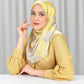 Misool Satin Shawl - Sun