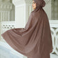 Monogram Mini Capsule Prayer Robe - Mahogany