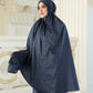 Monogram Mini Capsule Prayer Robe - Navy