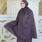 Monogram Mini Capsule Prayer Robe - Plum