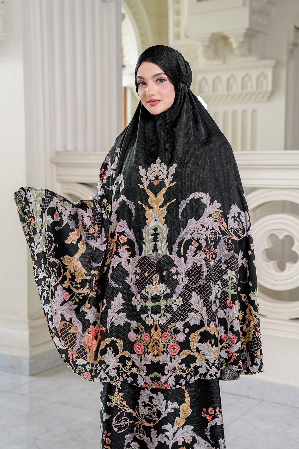 9824004014392-Royale Grandeur Prayer Robe - Onyx