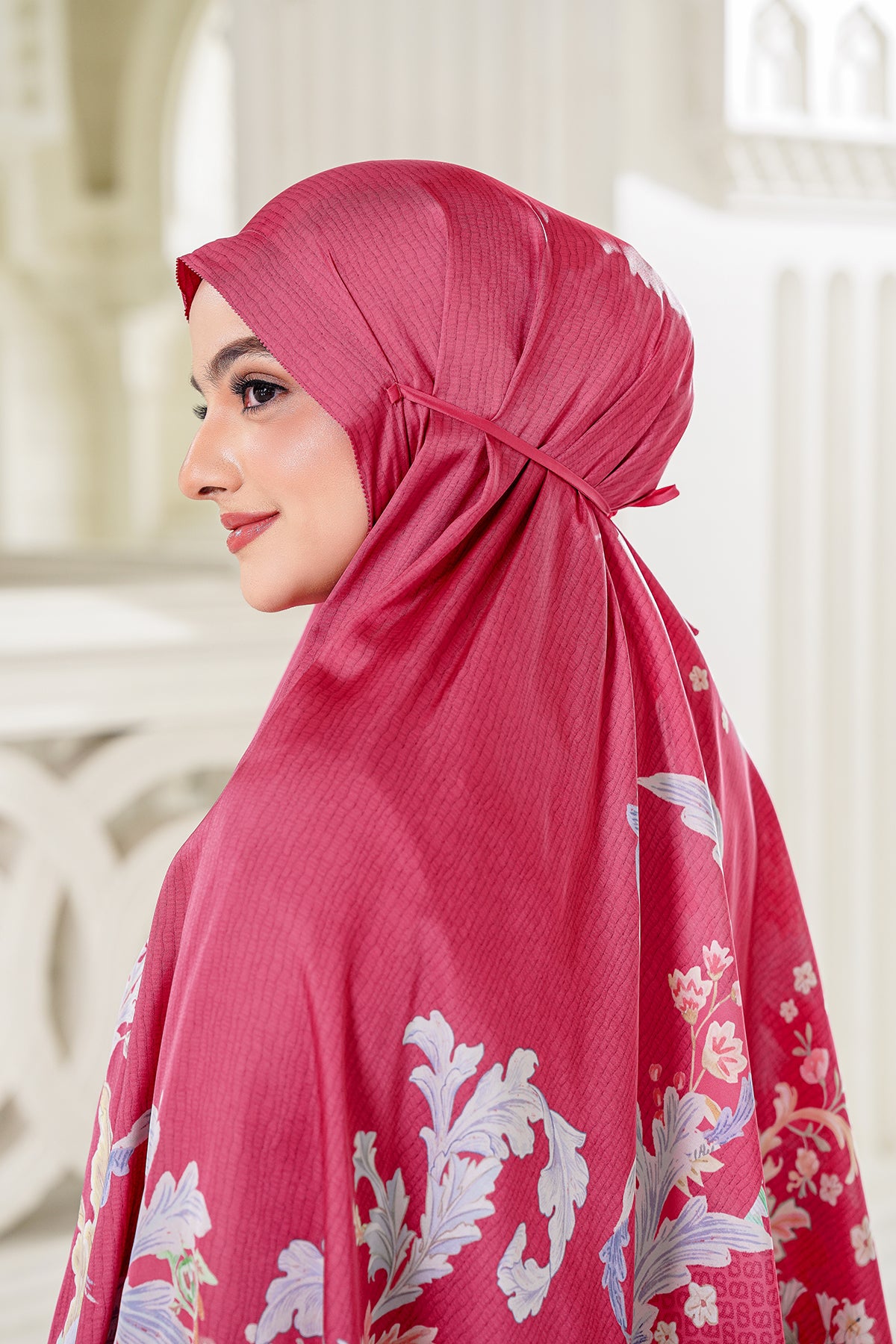 Royale Grandeur Prayer Robe - Pink Yarrow