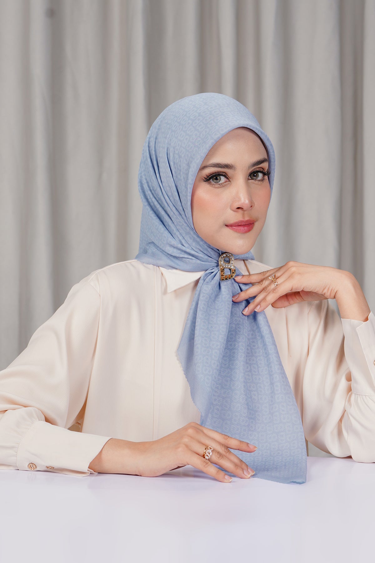 Tapis Square - Xenon Blue