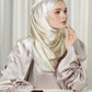 The Crown Satin Shawl - Candle