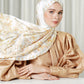 The Crown Satin Shawl - Citrine