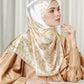 The Crown Satin Shawl - Citrine