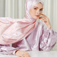 The Crown Satin Shawl - Lotus