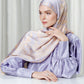 The Crown Satin Shawl - Opal