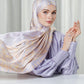 The Crown Satin Shawl - Opal