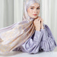 The Crown Satin Shawl - Opal