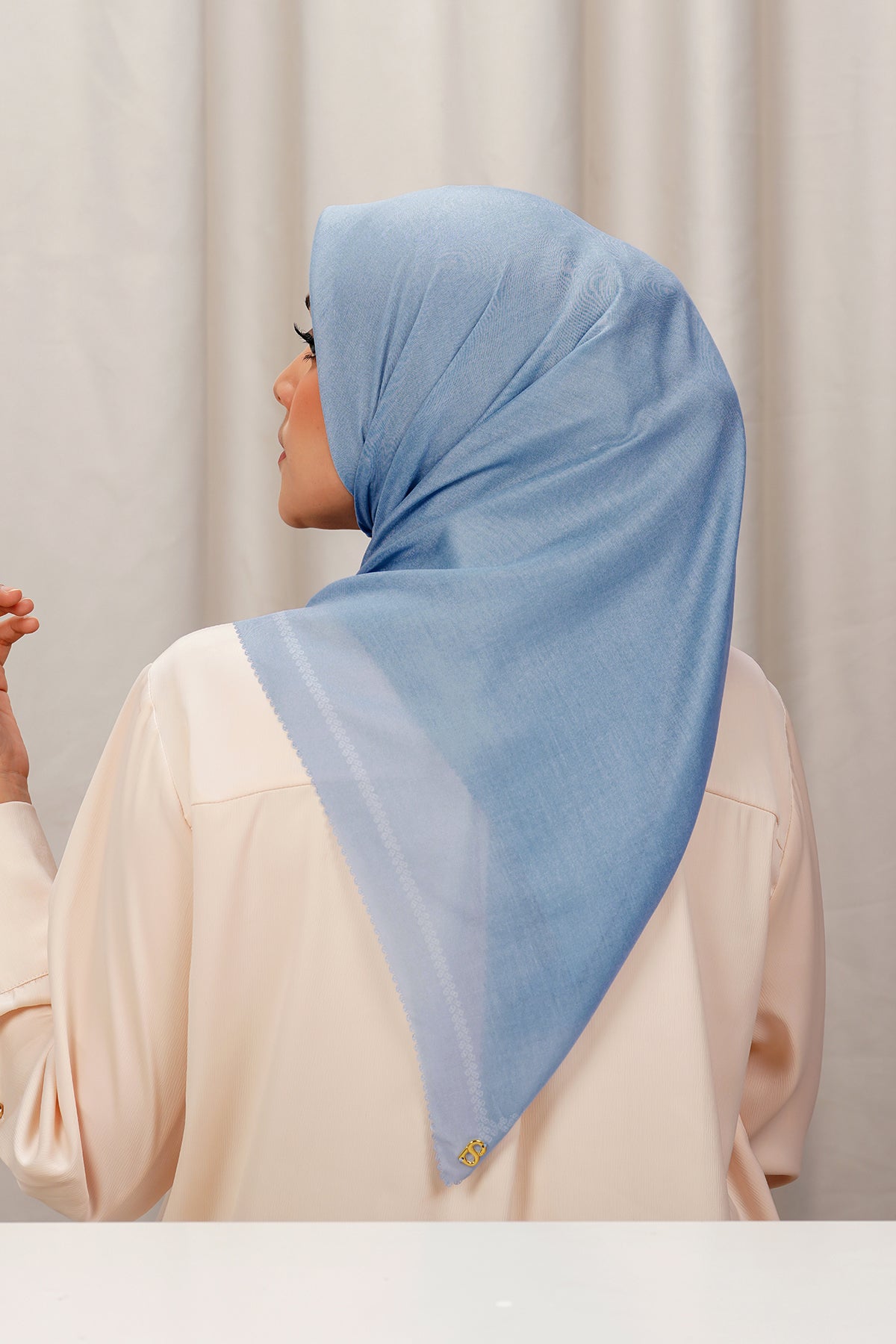 Today's Scarf - Celestial Blue