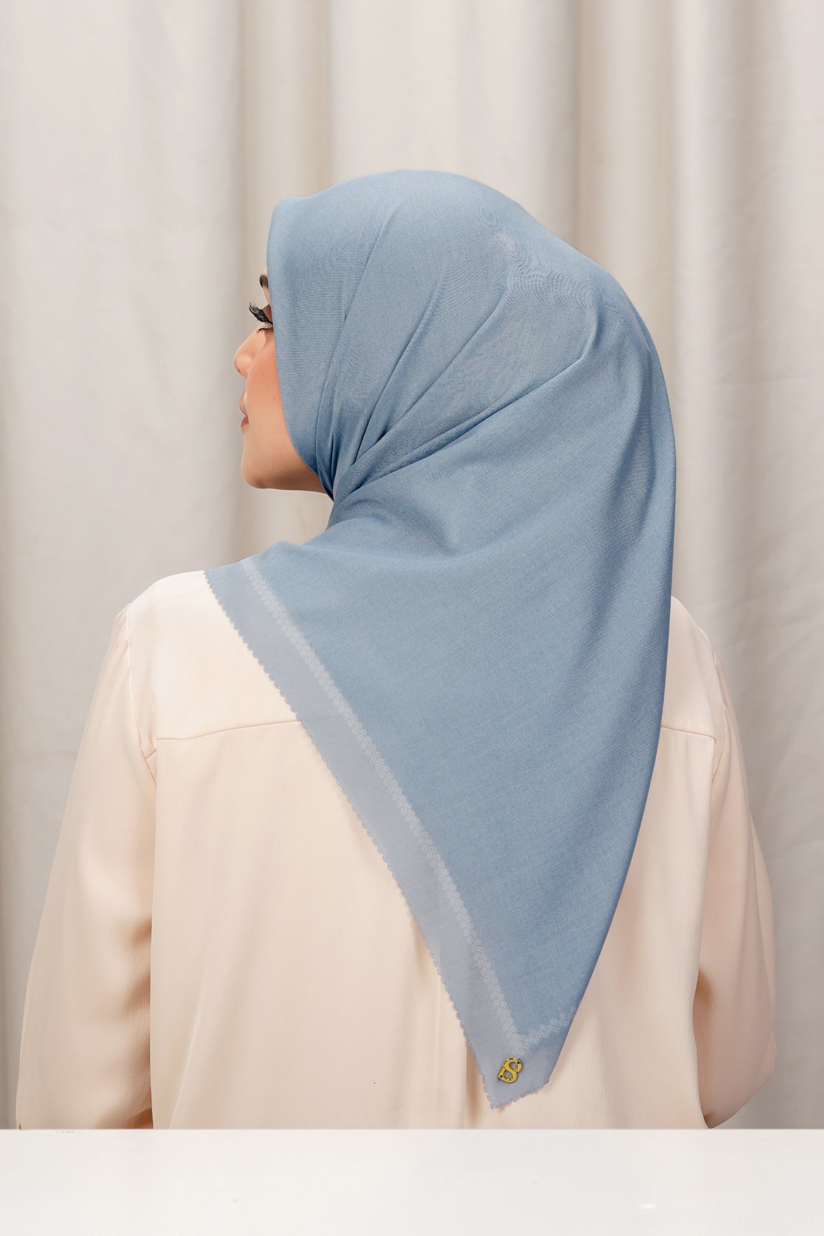 Today's Scarf - Dusty Blue