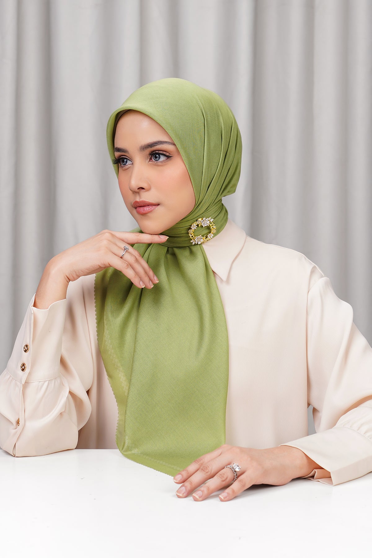 Today's Scarf - Moss