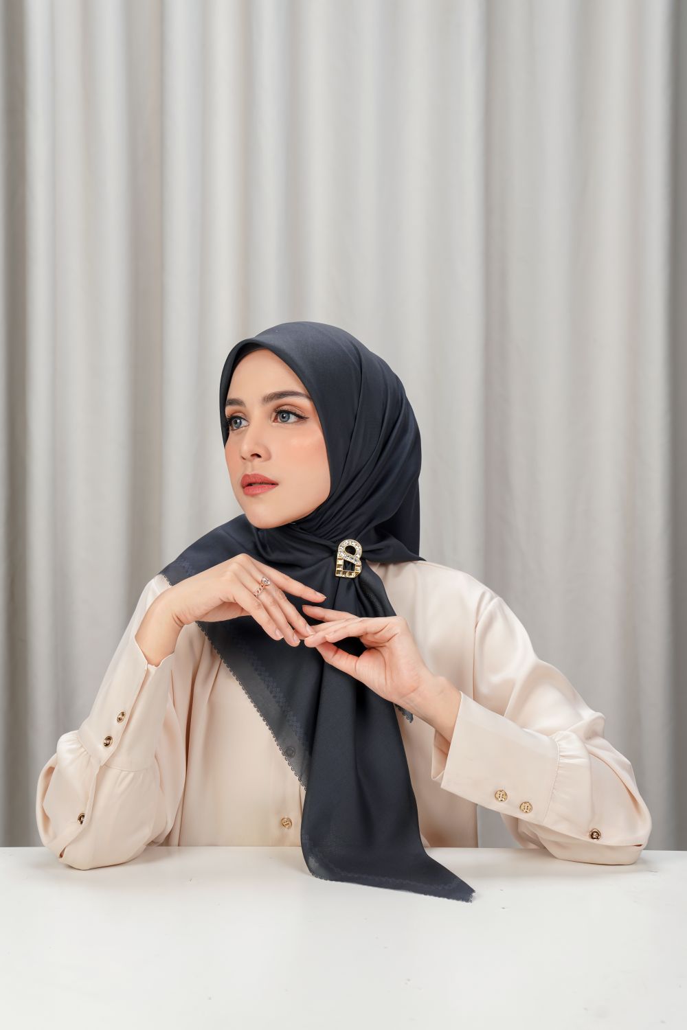 Today's Scarf - Pirate Black