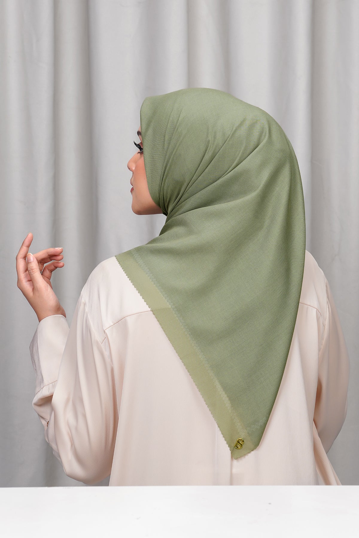 Today's Scarf - Sage