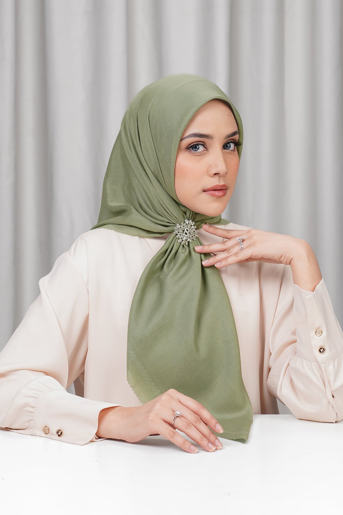 Today's Scarf - Sage