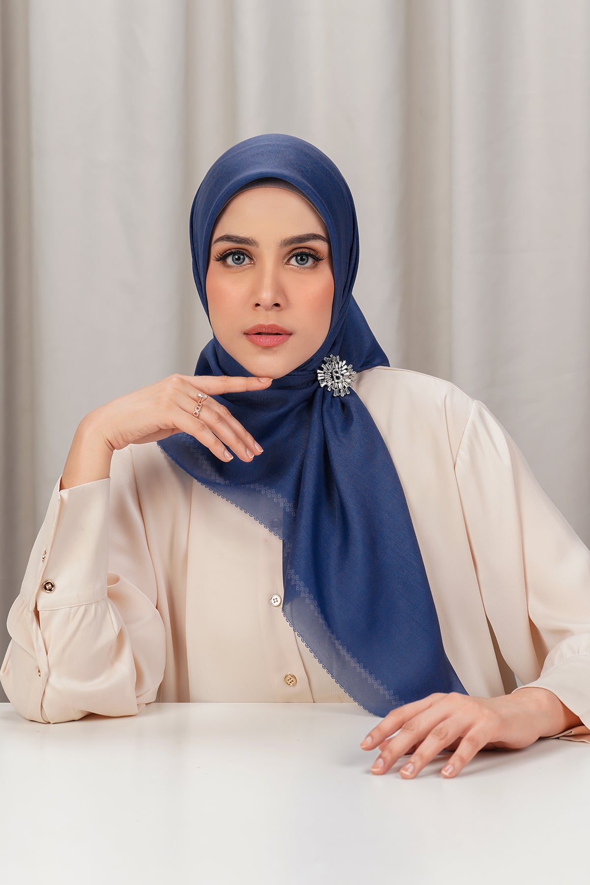 Today's Scarf - Skipper Blue