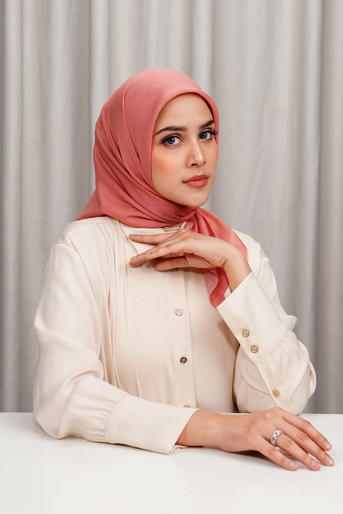 Today's Scarf - Terracotta