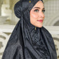 Wicker Capsule Prayer Robe - Black