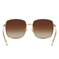 Becca Titanium Sunglasses - Gradient Brown