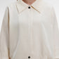 Bella Crop Shirt - Vanilla
